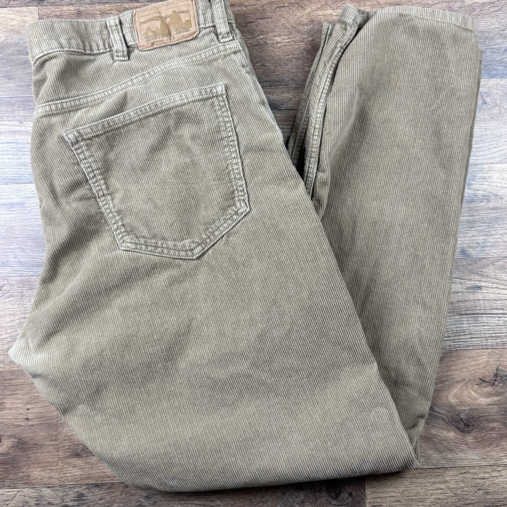 Patagonia Mens Corduroy Pants Tan 38x32 Casual Preppy Outdoor Straight